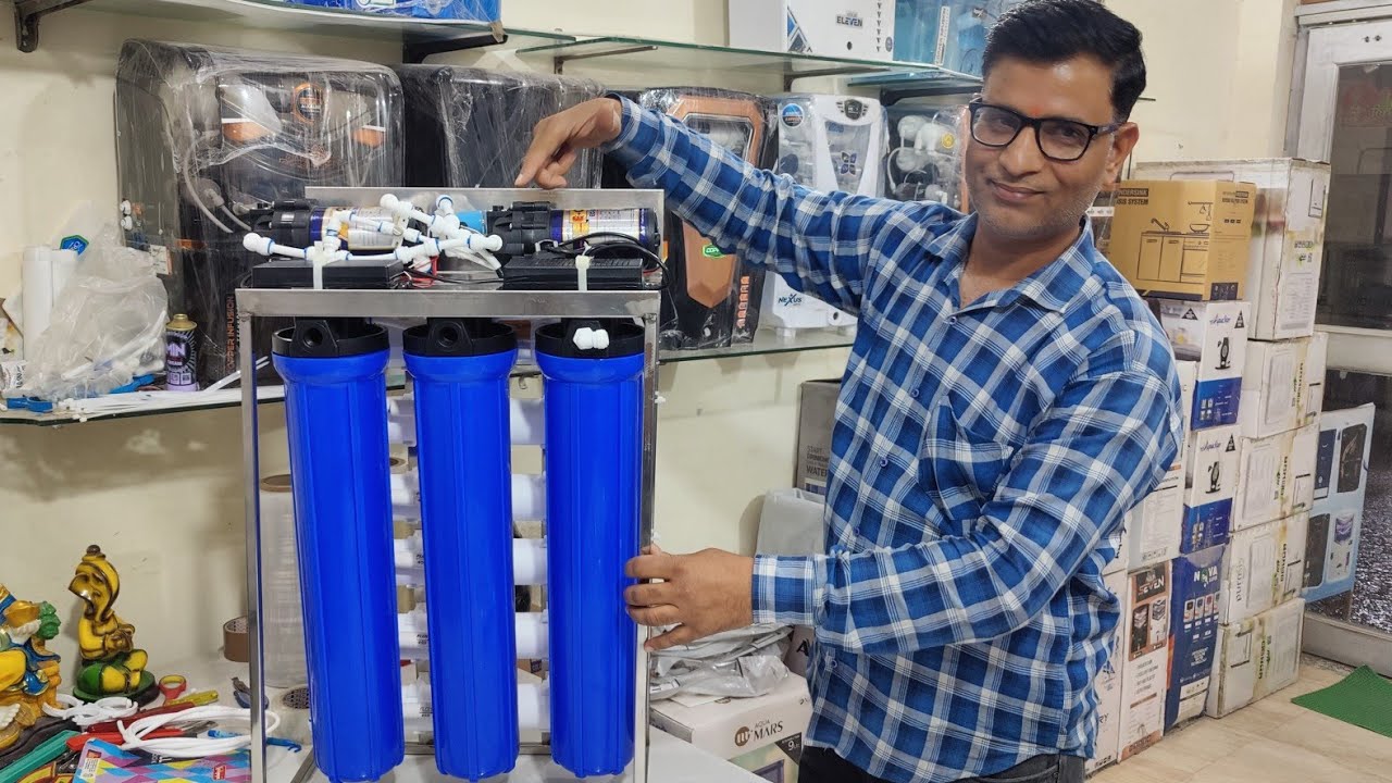 100LPH RO Full Assembling Step By Step/Best 100 lph RO