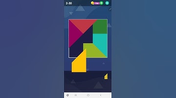 How To Solve Smart Puzzles Tangram Normal Level 2-30 Walk Through Solution Walkthrough Pixign