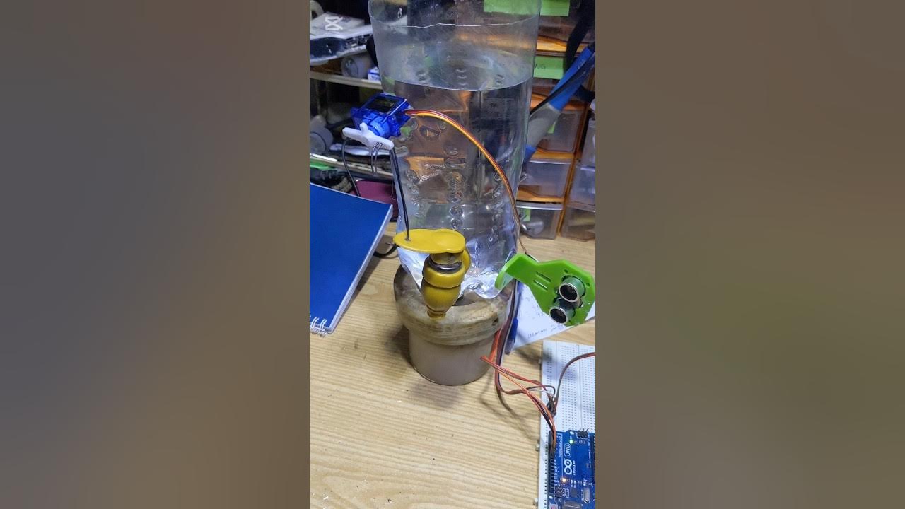 Automatic water tap | DIY Ultrasonic sensor tap using Arduino #arduino ...