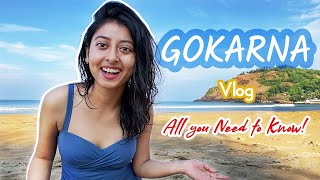 My Solo Trip to GOKARNA | The Complete Gokarna Vlog You Need to Watch! 🇮🇳