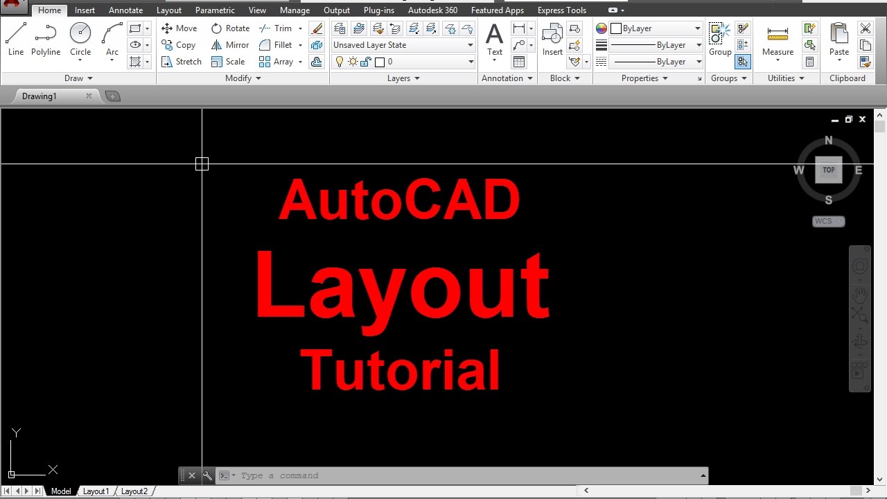 AutoCAD Layout Tutorial - Part 2 - YouTube