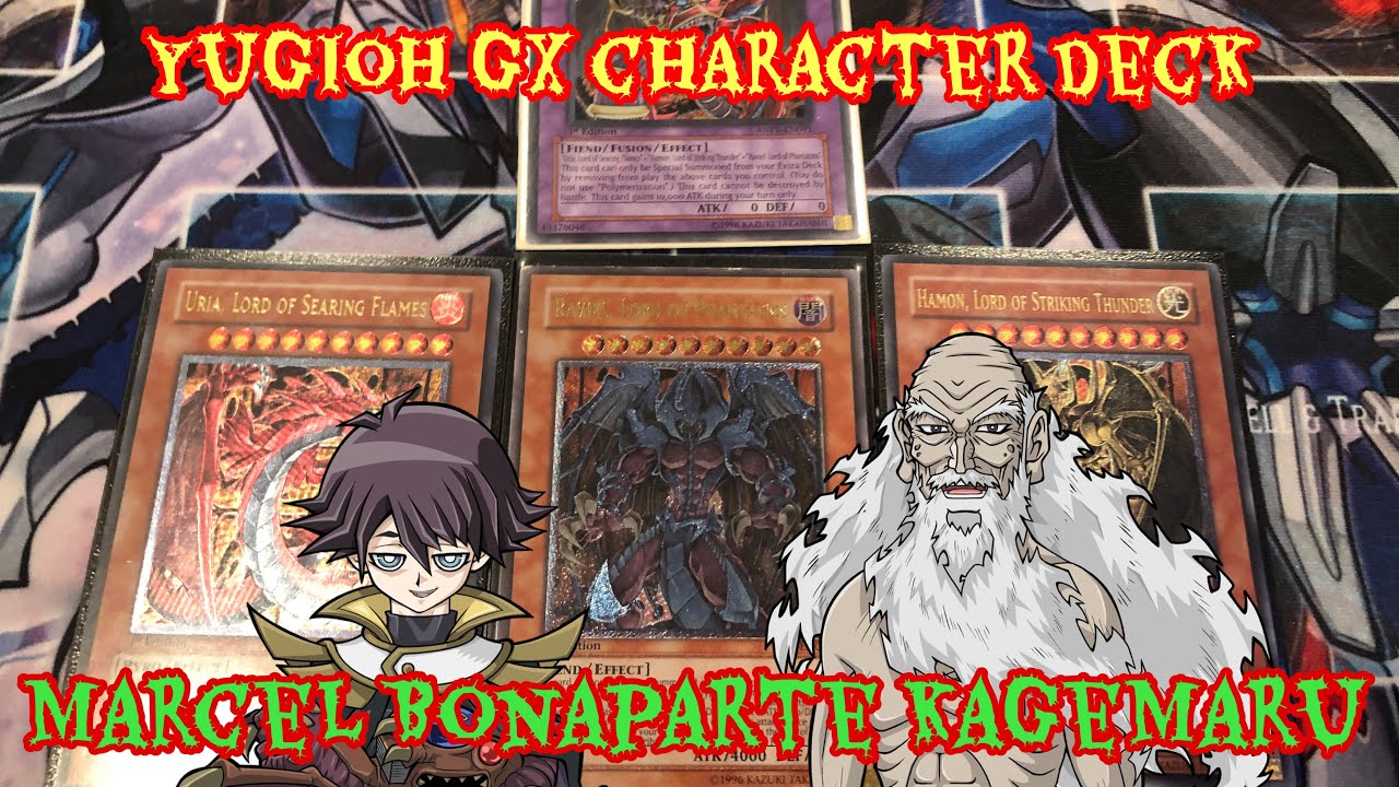 YUGIOH GX MARCEL BONAPARTE KAGEMARU CHARACTER DECK - SACRED BEAST YUBEL YUGIOH GX MARCEL BONAPARTE KAGEMARU CHARACTER DECK - SACRED BEAST YUBEL