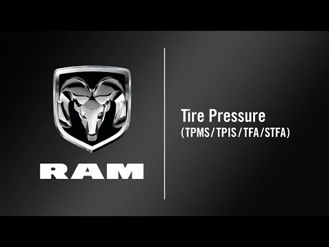 Tire Pressure | How To | 2019 Ram 2500-3500