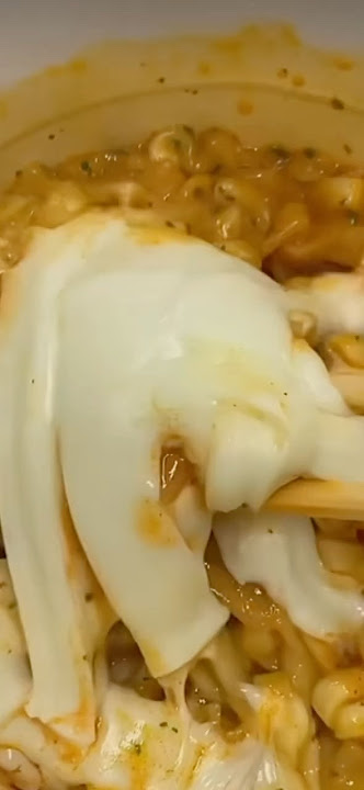 Samyang Carbonara with Mozzarella
