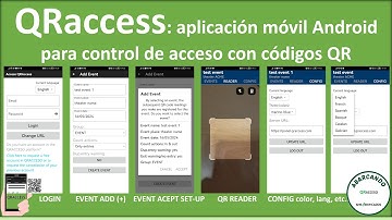 Access control at events with QR using QRACCESS mobile application [Video-Tutorial fixed]