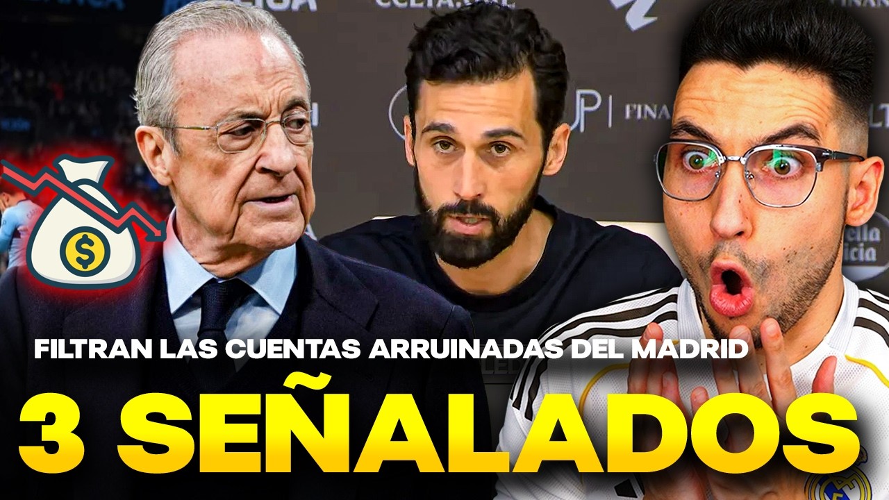 💥¡LOS 3 SEÑALADOS de ARBELOA por BORRARSE! ¿EL MADRID ARRUINADO? FILTRAN las CUENTAS