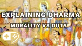 Difference between Dharma and Morality