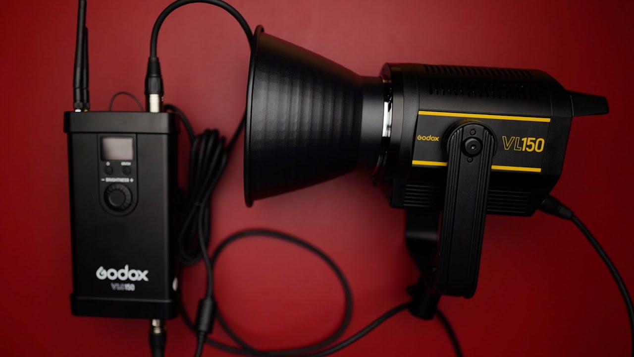 أفضل وحدة إضاءة تصوير فيديو Godox VL150 - YouTube