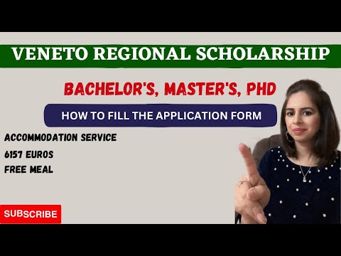 VENETO REGIONAL SCHOLARSHIP/