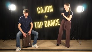 Cajon + Tap Dance Duo with Hillary-Marie and Vincent Pierce