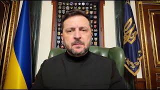 Звернення Володимира Зеленського наприкінці 1433-го дня війни