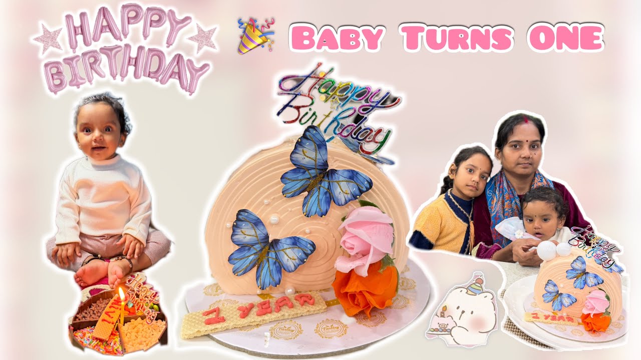 Our Little Princess Turns 1 💕✨ Birthday Special Vlog