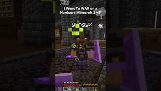 I Went to WAR on a Hardcore Minecraft SMP