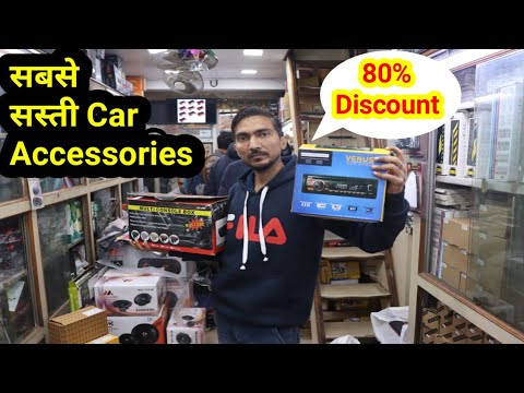Car Accessories Wholesale Market | Cheapest Price Car Accessories Kashmiri Gate Delhi - YouTube