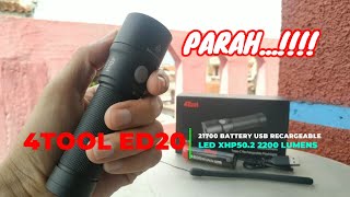 Senter led Xiaomi Nextool 4tool ed20 XHP50.2 2200 lumens screenshot 2