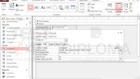 There is a combo box named Category in the Customers form. Insert a fourth option named...