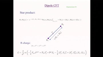 Zarembo: Dipole CFT and integrability