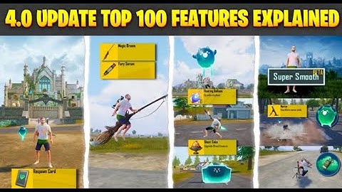 🤯Top 100 Secret Features in 4.0 Update In New SPOOKY SOIREE Mode  | Full Explained #pubgm #esports