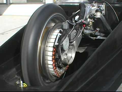 ＴＩＧＡ　可変界磁モーター　 variable field magnet motor　　Solar Car.flv