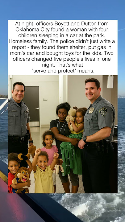 POLICE FOUND FAMILY SLEEPING IN CAR 🚔💙 - YouTube