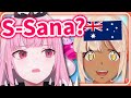 Calli forgot how australian sana is hololiveen