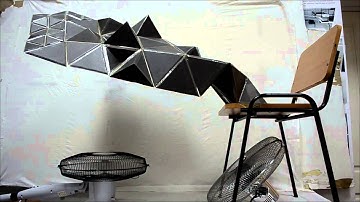 Dynamic Fields workshop - Dynamic Muqarnas project (prototype testing 2)