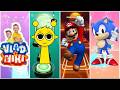 Vlad Niki vs Sprunki vs Mario vs Sonic Tiles Hop #35