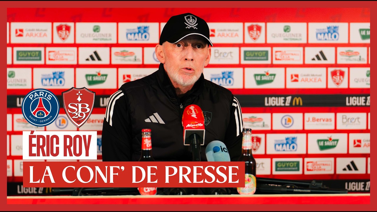 #PSGSB29 🎙️ 𝐄́𝐫𝐢𝐜 𝐑𝐨𝐲 : « 𝐎𝐧 𝐚 𝐫𝐢𝐞𝐧 𝐚̀ 𝐩𝐞𝐫𝐝𝐫𝐞 »