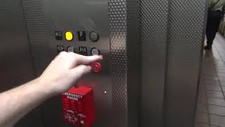 Modernized Montgomery Hydraulic Glass Elevator - School Board Station - Miami, FL