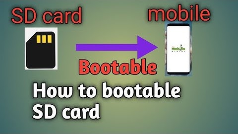 How to make bootable SD card // How to make windows 7  bootable SD card // How to bootabl SD card
