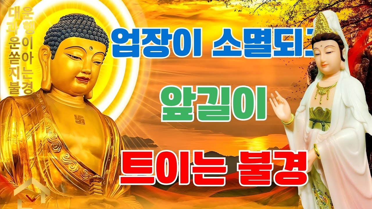 듣기만 해도 인생이 바뀐다고? 업보가 소멸되고 대운이 터지는 기적의 불경, 절대 놓치지 마세요 🙏 막힌 운을 뚫고 재물을 부르는 가장 쉬운 방법