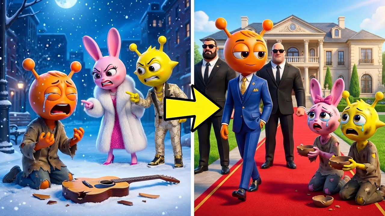 Pinki and Simon Kicked Oren Out Into The Cold... You Won't Believe The Revenge! (Sprunki)