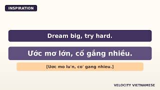Learn Vietnamese in 14 Minutes | Inspiration Phrases Every Beginner NEEDS to Know! (Cảm hứng)