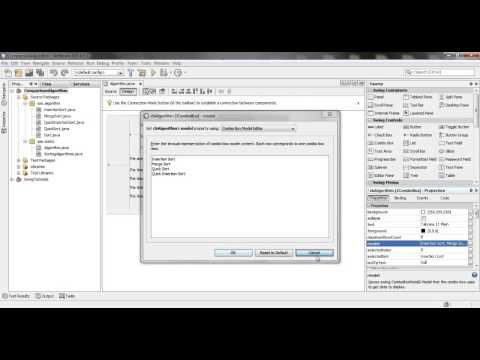 Java Swing_Bài 19: Sample 1 Algorithms 1