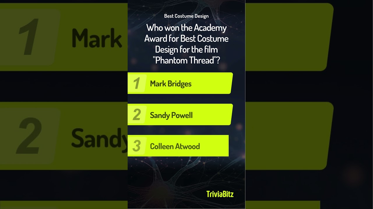 Ready to appreciate Oscar-worthy costumes? | Best Costume Design