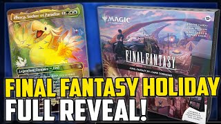 final fantasy mtg holiday bundle x Japanese Chocobox mtg final fantasy holiday pre