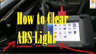 How to Reset ABS Light using Obd2 Scan Tool