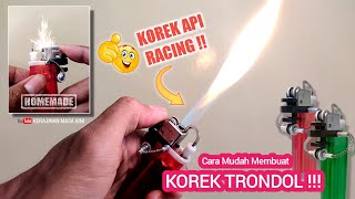 Mudah Banget !! Cara Membuat Korek Trondol