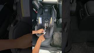 How to loosen and tighten a car seat belt/harness| Evenflo#evenflo #harness #infant #seatbelt #baby