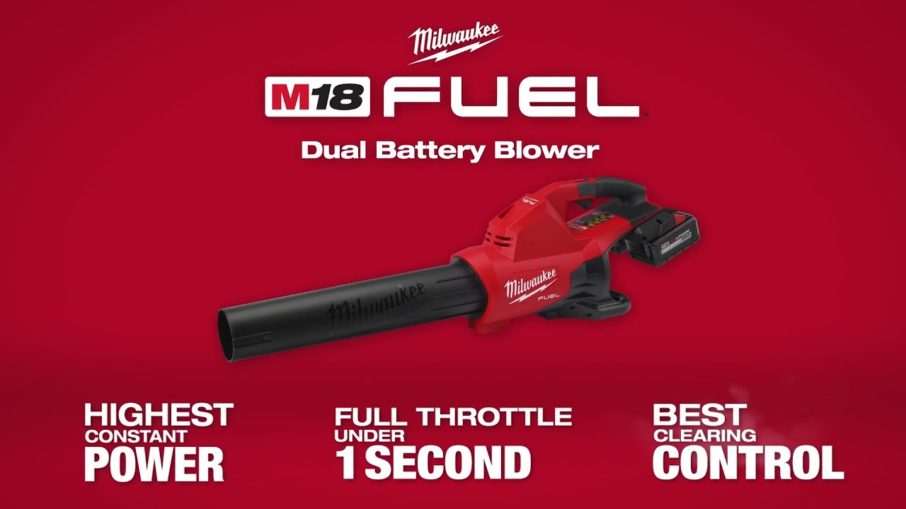 Milwaukee M18 FUEL Brushless Dual Battery Cordless Blower (Tool