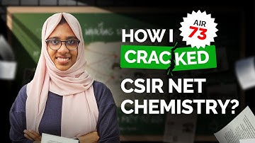 How i Cracked CSIR NET Chemistry -  Complete Strategy | Malayalam