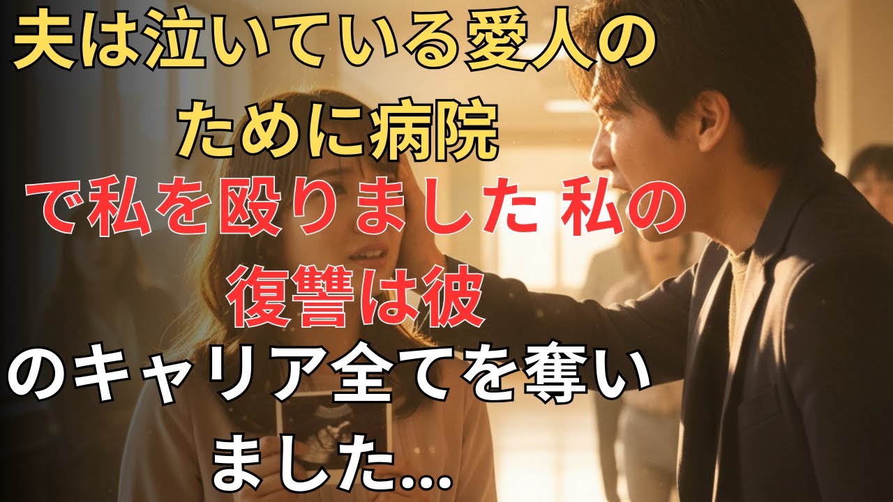 泣く愛人を守るため、夫は病院で私を殴った——私の復讐が彼の人生を終わらせた