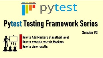 How to Run Tests by using Pytest Markers | Pytest Framework Tutorial