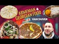 GEORGIAN & ARMENIAN FOOD Vancouver - MASSIVE Lamb Chops + SUPER CHEESY Pie!