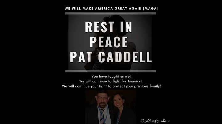 In Memoriam of Patrick Caddell a brilliant man who loved America. #MAGA