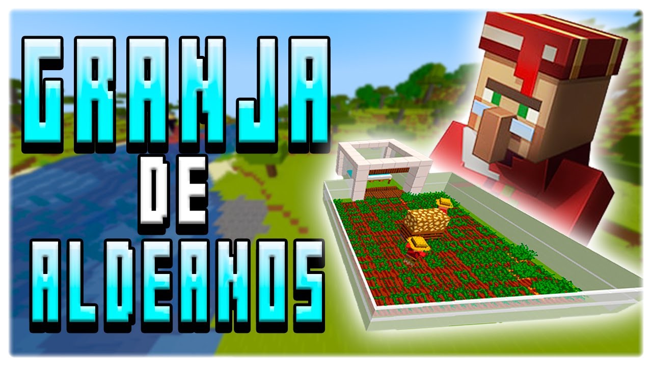 Como HACER una GRANJA de ALDEANOS en MINECRAFT 1.19 (JAVA Y BEDROCK