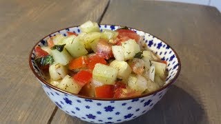 Salad Persian- Salad Shirazi  سالاد شیرازی