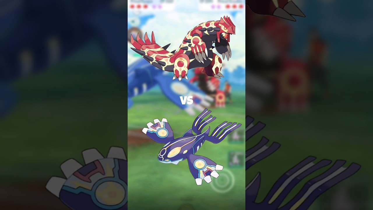 Primal Kyogre vs Primal Groudon | Gangam Style | 