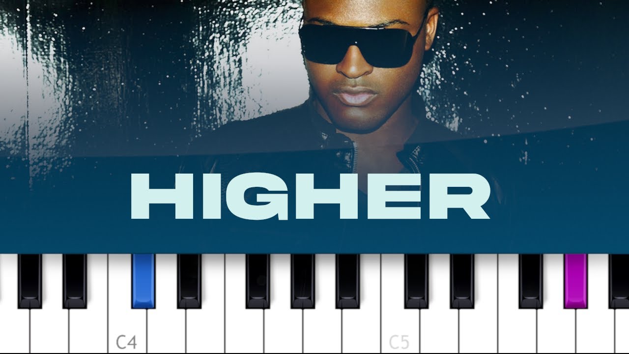 Taio Cruz Higher (piano tutorial) YouTube