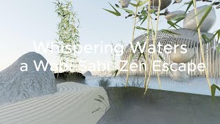 Whispering Waters: A Wabi-Sabi Zen Escape